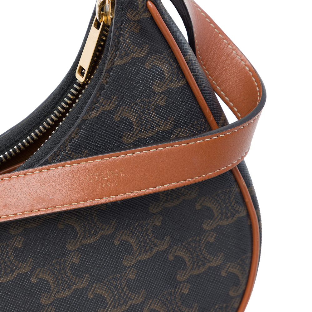 Pre-Loved Celine Medium Triomphe Coated Canvas Ava Shoulder Bag - Picture 5 of 6